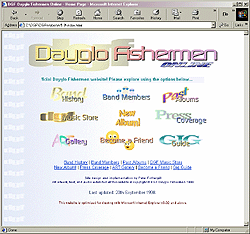 Dayglo Fishermen Website Version 1
