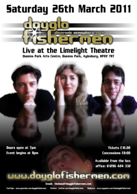 Limelight Theatre concert poster - 2011